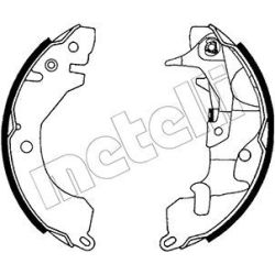 Stabdžių trinkelių komplektas METELLI 53-0253Y