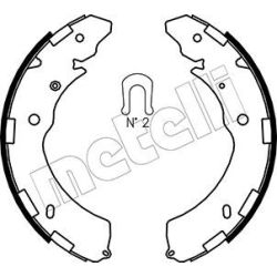 Stabdžių trinkelių komplektas METELLI 53-0269