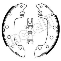 Stabdžių trinkelių komplektas METELLI 53-0340