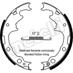 Stabdžių trinkelių komplektas METELLI 53-0349