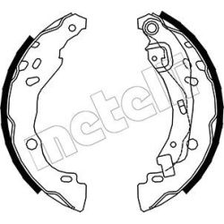 Stabdžių trinkelių komplektas METELLI 53-0359