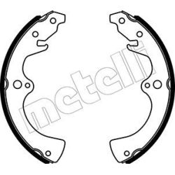 Stabdžių trinkelių komplektas METELLI 53-0577