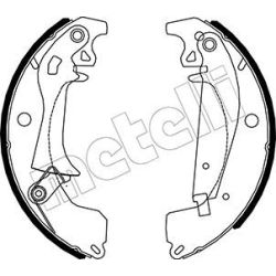 Stabdžių trinkelių komplektas METELLI 53-0624Y