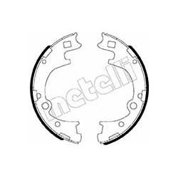 Stabdžių trinkelių komplektas METELLI 53-0660