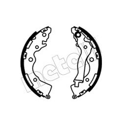 Stabdžių trinkelių komplektas METELLI 53-0727