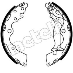 Stabdžių trinkelių komplektas METELLI 53-0739