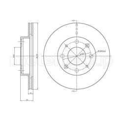 Stabdžių diskas METELLI 23-0176