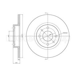 Stabdžių diskas METELLI 23-0179