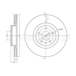 Stabdžių diskas METELLI 23-0183C