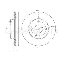 Stabdžių diskas METELLI 23-0276