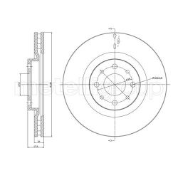 Stabdžių diskas METELLI 23-0571C