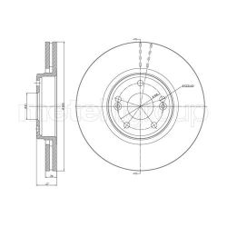 Stabdžių diskas METELLI 23-0675C