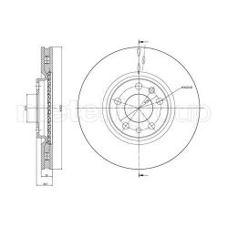 Stabdžių diskas METELLI 23-0861C