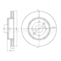 Stabdžių diskas METELLI 23-1164C