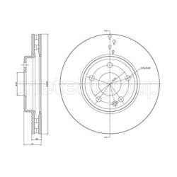 Stabdžių diskas METELLI 23-1439C