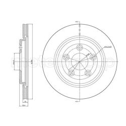 Stabdžių diskas METELLI 23-1492C