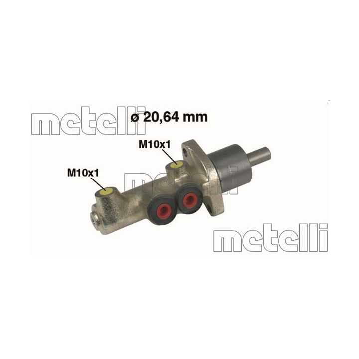 Pagrindinis cilindras, stabdžiai METELLI 05-0088