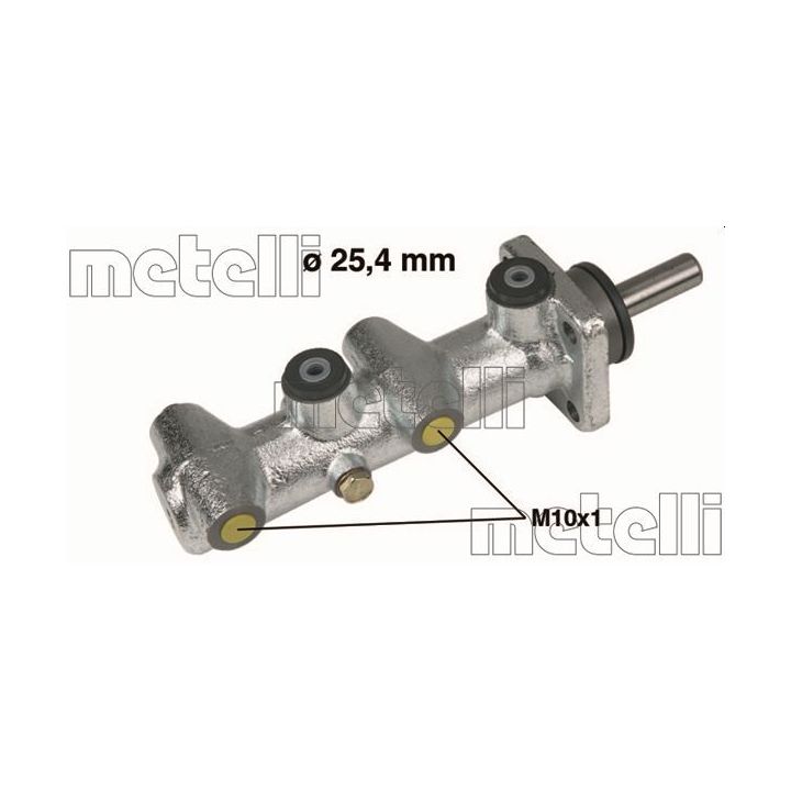 Pagrindinis cilindras, stabdžiai METELLI 05-0110