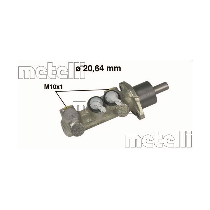 Pagrindinis cilindras, stabdžiai METELLI 05-0147