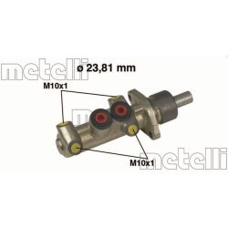 Pagrindinis cilindras, stabdžiai METELLI 05-0222