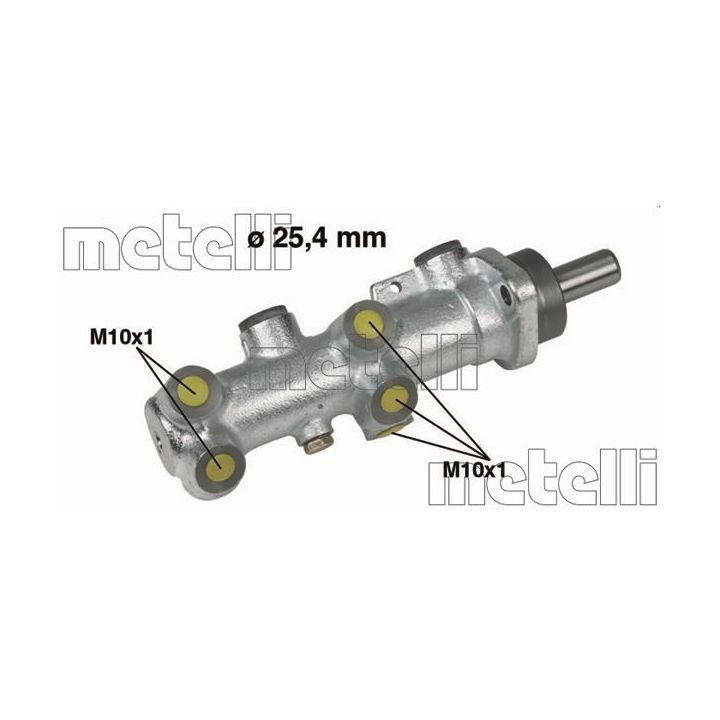Pagrindinis cilindras, stabdžiai METELLI 05-0239