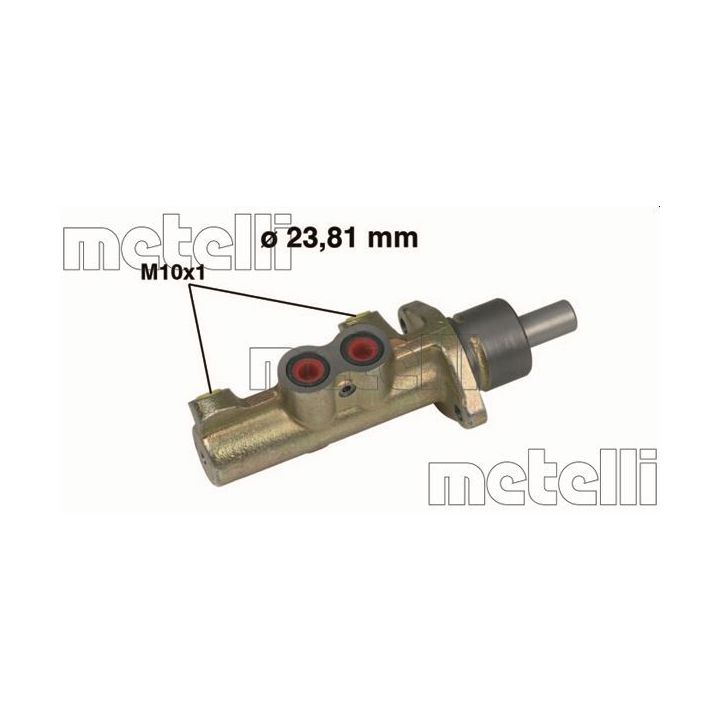 Pagrindinis cilindras, stabdžiai METELLI 05-0411