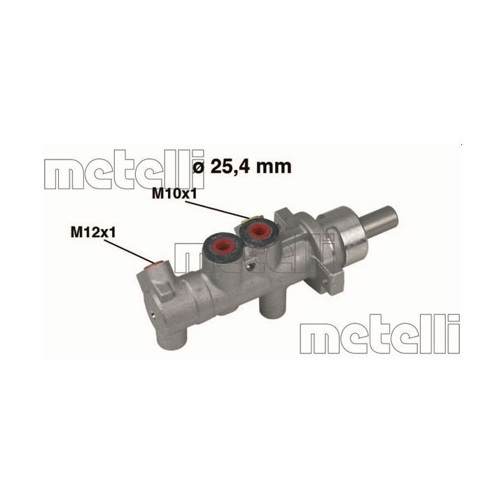 Pagrindinis cilindras, stabdžiai METELLI 05-0414