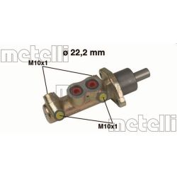 Pagrindinis cilindras, stabdžiai METELLI 05-0442