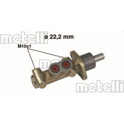 Pagrindinis cilindras, stabdžiai METELLI 05-0456