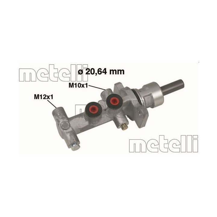 Pagrindinis cilindras, stabdžiai METELLI 05-0553