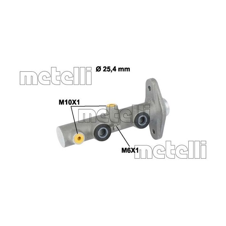 Pagrindinis cilindras, stabdžiai METELLI 05-0822