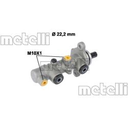 Pagrindinis cilindras, stabdžiai METELLI 05-0823