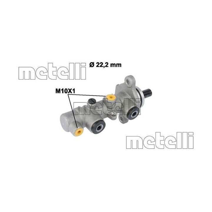 Pagrindinis cilindras, stabdžiai METELLI 05-0823