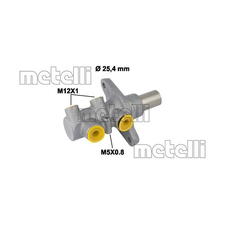 Pagrindinis cilindras, stabdžiai METELLI 05-0826