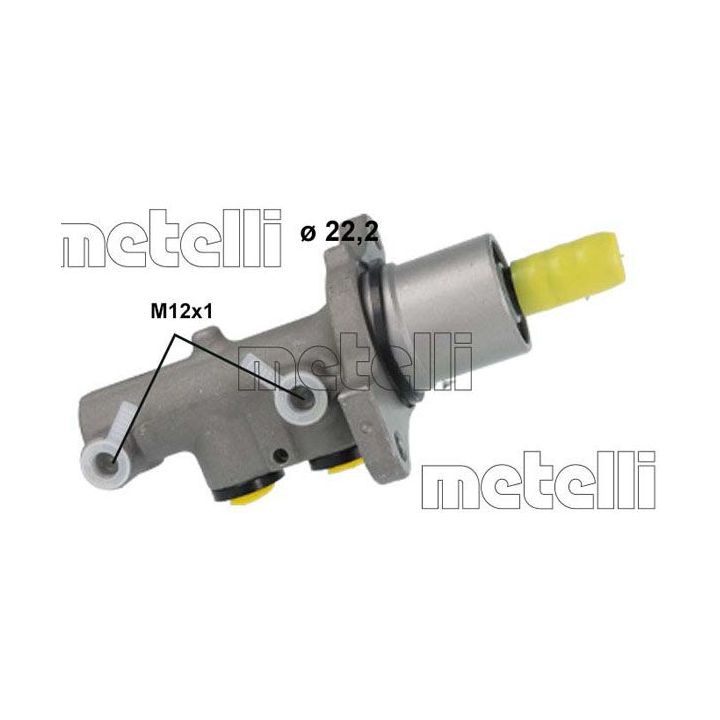 Pagrindinis cilindras, stabdžiai METELLI 05-1237