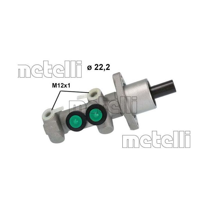 Pagrindinis cilindras, stabdžiai METELLI 05-1247