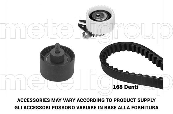 Paskirstymo diržo komplektas METELLI 29-0010