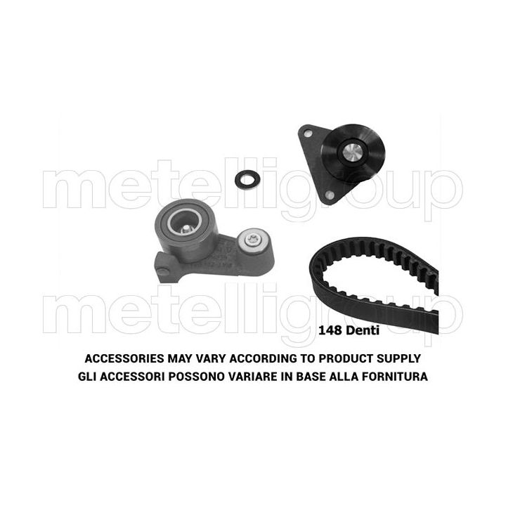 Paskirstymo diržo komplektas METELLI 29-0011