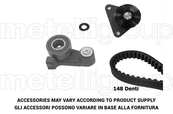 Paskirstymo diržo komplektas METELLI 29-0011