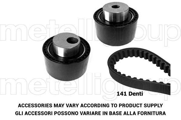 Paskirstymo diržo komplektas METELLI 29-0021