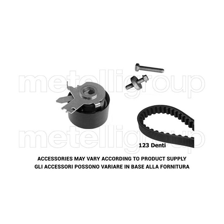 Paskirstymo diržo komplektas METELLI 29-0027