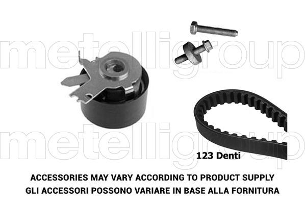 Paskirstymo diržo komplektas METELLI 29-0027