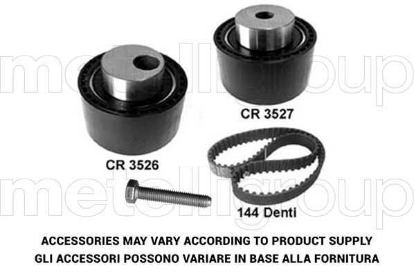 Paskirstymo diržo komplektas METELLI 29-0032