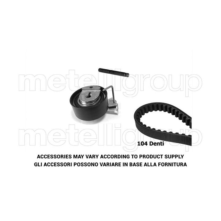 Paskirstymo diržo komplektas METELLI 29-0038