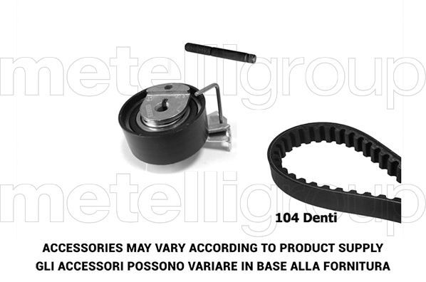 Paskirstymo diržo komplektas METELLI 29-0038