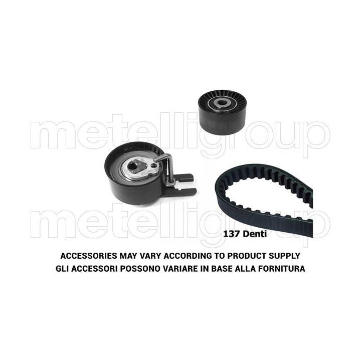 Paskirstymo diržo komplektas METELLI 29-0039