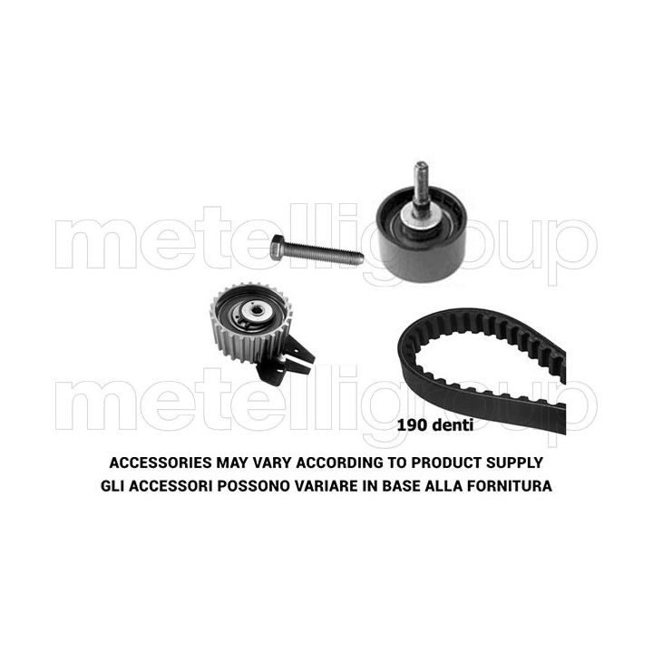 Paskirstymo diržo komplektas METELLI 29-0042