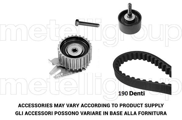 Paskirstymo diržo komplektas METELLI 29-0052