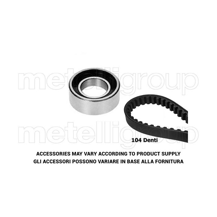 Paskirstymo diržo komplektas METELLI 29-0058