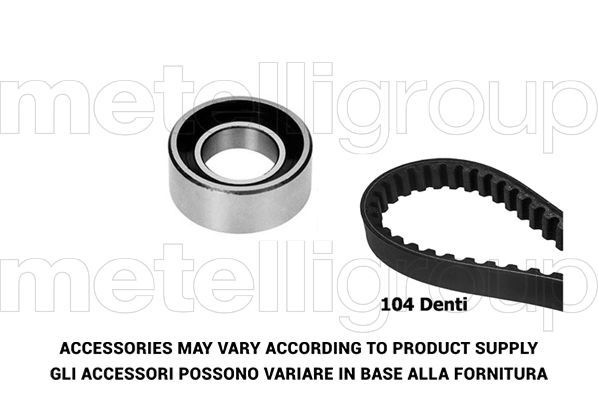 Paskirstymo diržo komplektas METELLI 29-0059